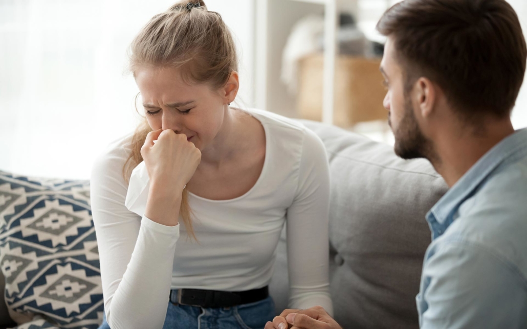 Young Woman Crying